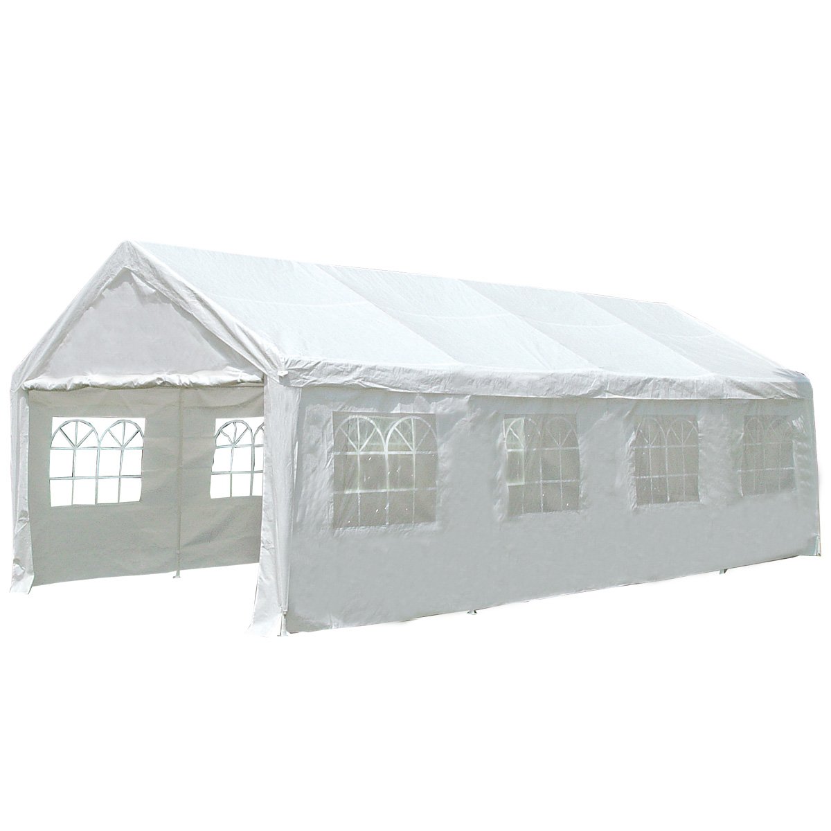 V240-GAZ-CPT-4X8-WH-73595-00 Wallaroo 4x8 Outdoor event marquee - White - Image 1