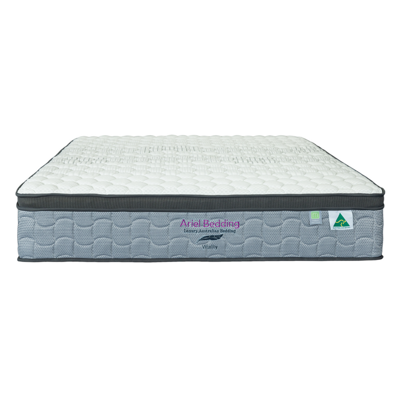 V242-V242-ARIEL-VITA-BB-Q-202503141210-00 Ariel Vitality Mattress - 5 Zoned Pocket Spring Mattress - Medium/Firm - QUEEN - Image 1