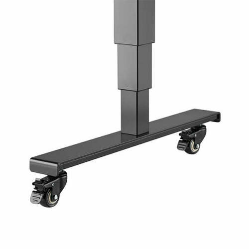 V255-DESKCASTERS-DUAL-52761-00 Lockable Desk Casters Dual Motor Standing Desk Wheels - Image 1