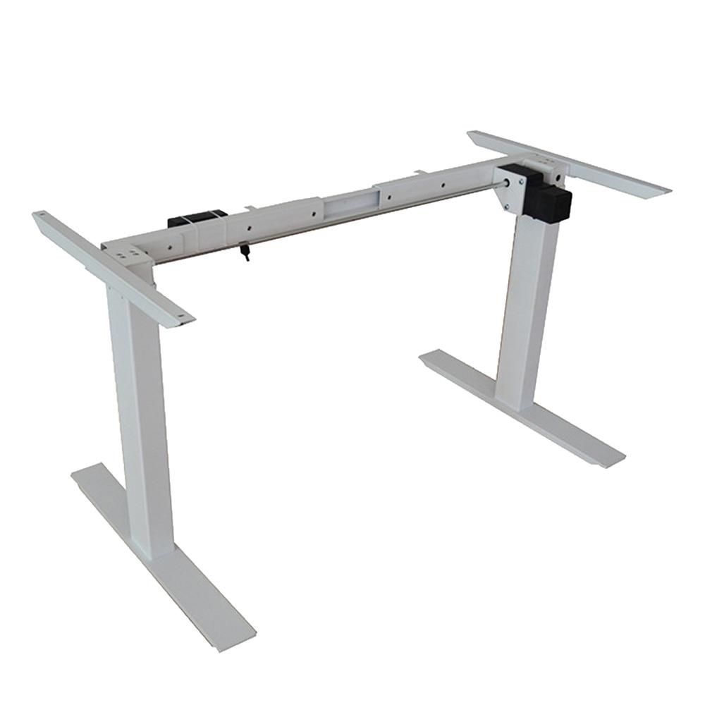 V255-FRAME-SMG-52759-00 Standing Desk Height Adjustable Sit Stand Motorised Single Motor Frame Grey Only - Image 1