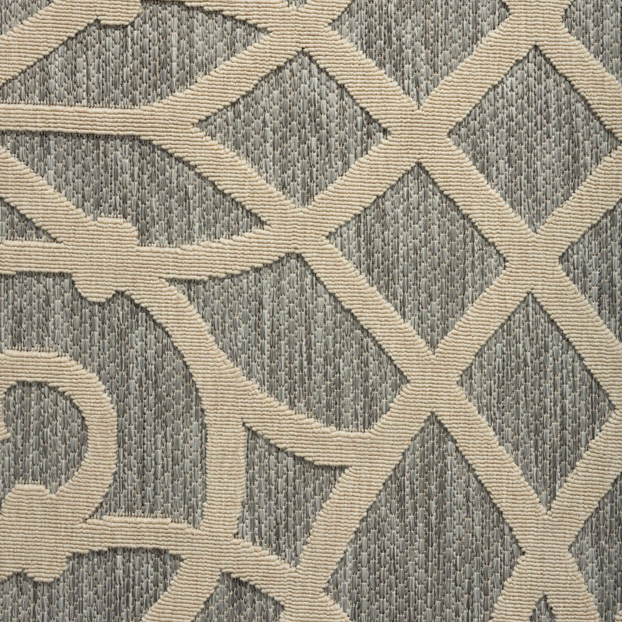 V262-LGH200290351GRE-172581-00 Alpha Outdoor Rug - Grey - 200x290 - Image 1