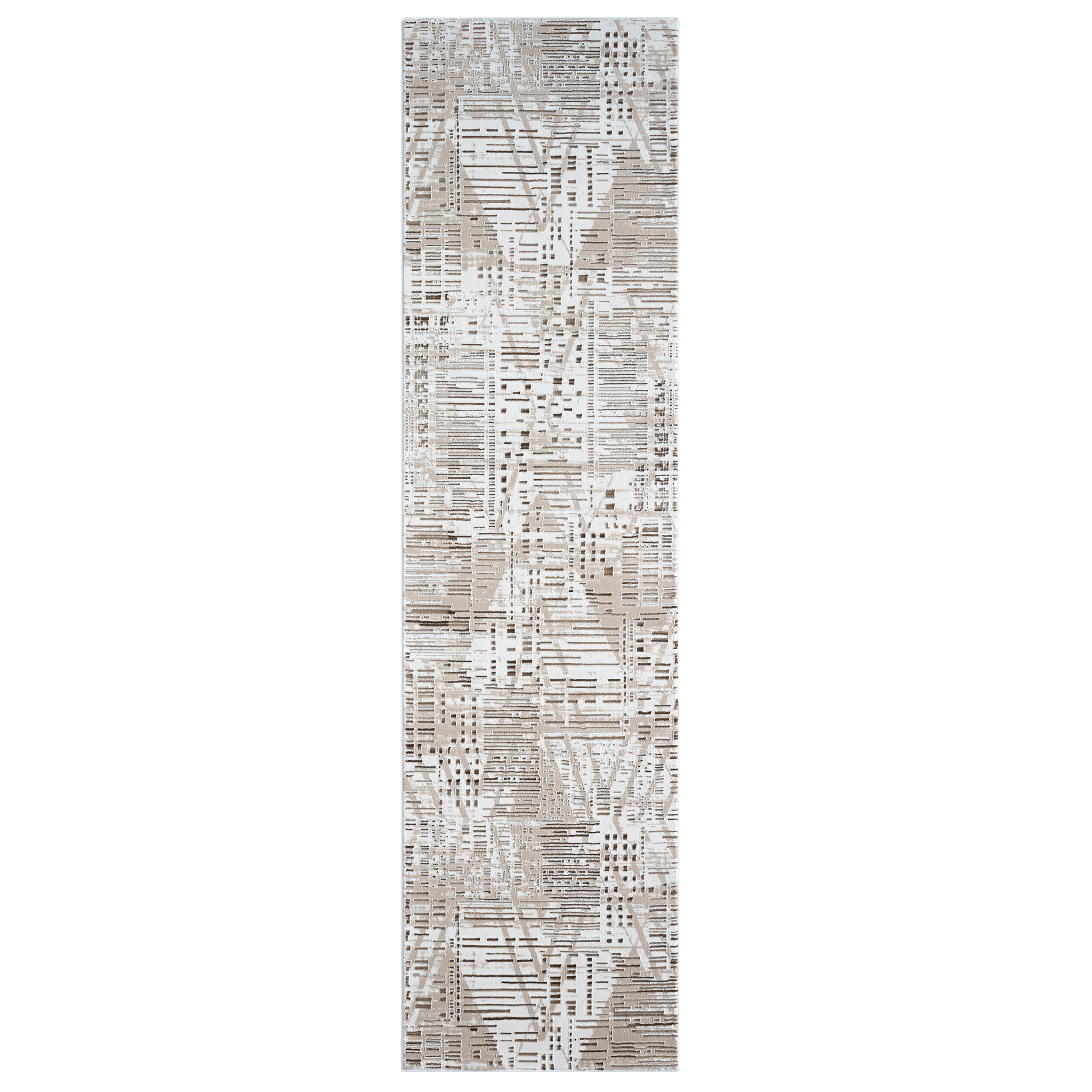 V262-LGH200290473TAU-172838-00 Grande Jacquard Rug - Taupe - 200x290 - Image 1