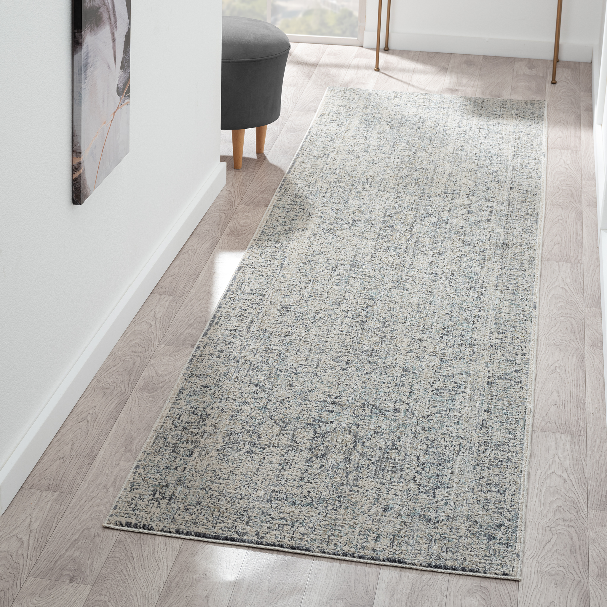 V262-LGH2002906740SAN-172904-00 Aubre Contemporary Area Rug - Sand - 200x290 - Image 1