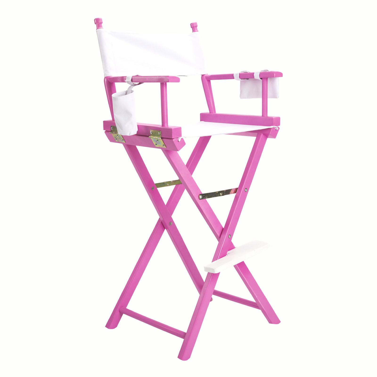V274-FT-6015DC-PK-202502261543-00 Director Movie Folding Tall Chair 76cm PINK HUMOR - Image 1