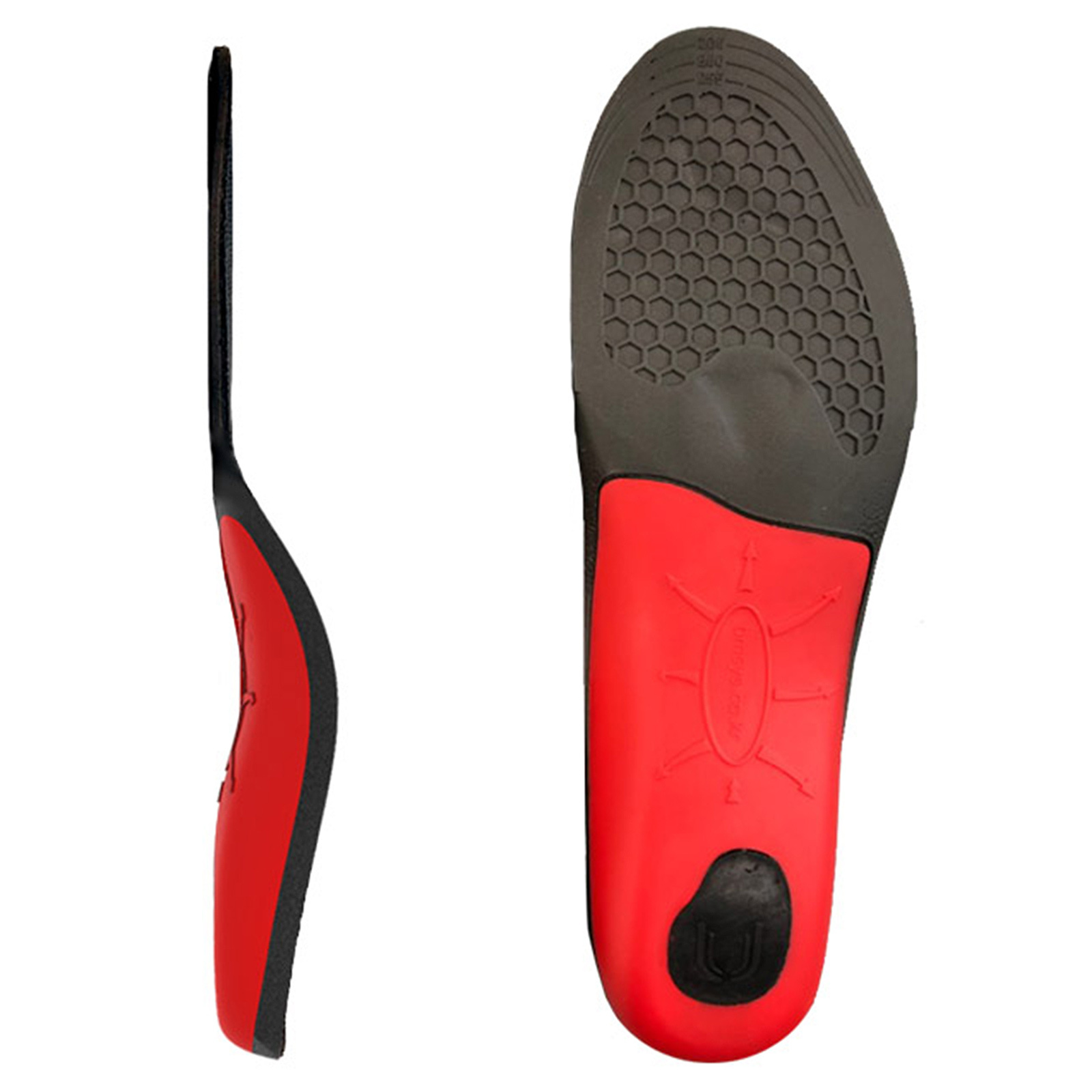 V274-GM-BI-INSOLE-FL-L-52605-00 Full Whole Insoles Shoe Inserts L Size Arch Support Foot Pads - Image 1