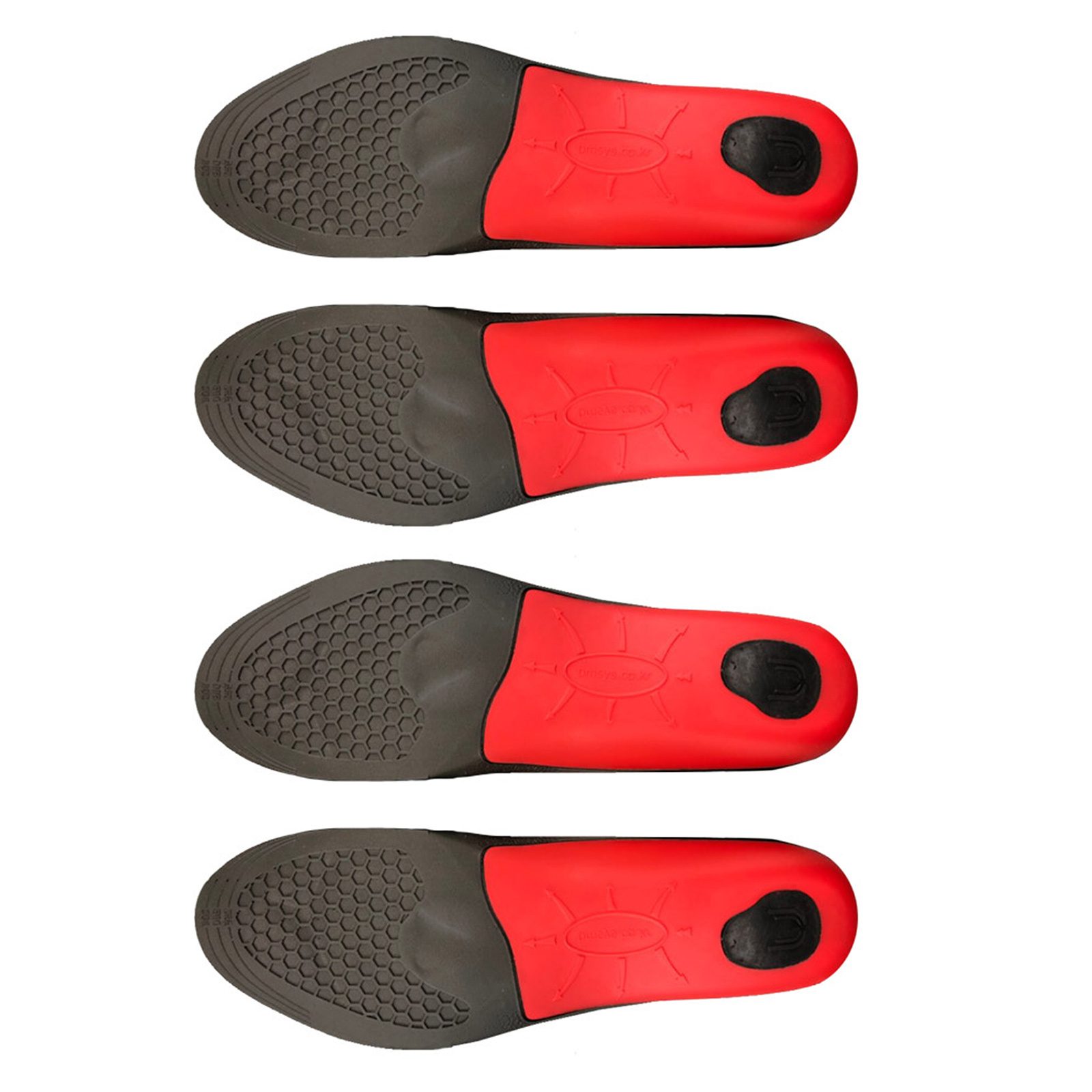 V274-GM-BI-INSOLE-FL-L2-52604-00 2X Pair Full Whole Insoles Shoe Inserts L Size Arch Support Foot Pads - Image 1