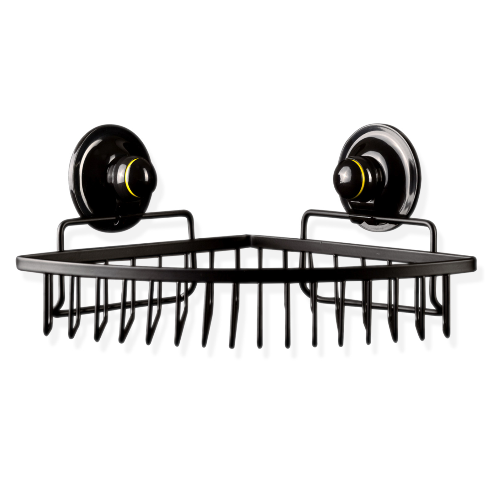 V274-HA-KL-27435-B-HA-KL-27435-B-00 Corner Basket Removable Suction Medium BLACK - Image 1