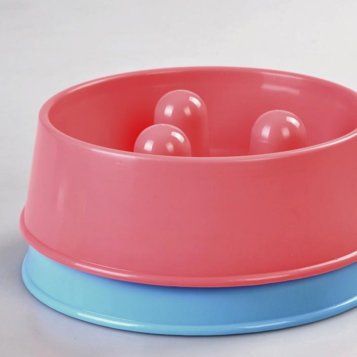 V278-2-X-BP141-ANTI-GULP-BOWL-2-X-BP141-ANTI-GULP-BOWL-00_1 2 x XL Pet Anti Gulp Feeder Bowl Dog Cat Puppy slow food Interactive Dish - Image 1