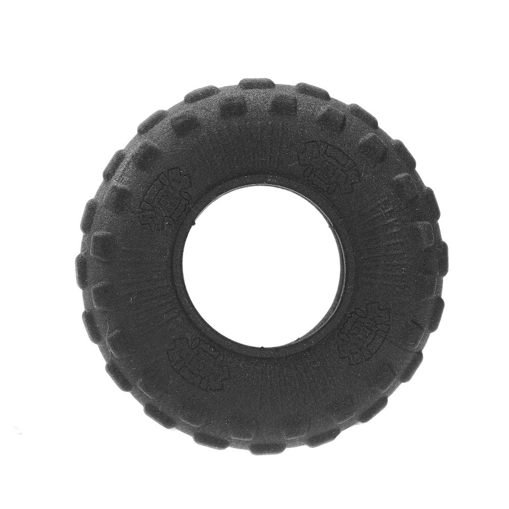 V278-79768-67823-00 YES4PETS 2 x Small Dog Puppy Terrain Rubber Tyre Toy Dental Hygiene Chew Play Toy - Image 1
