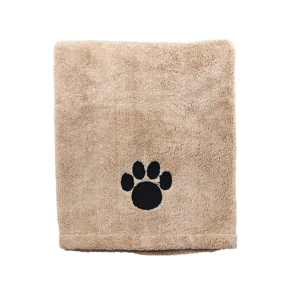 V278-85219-PET-DRYING-TOWEL-UW-67819-00 Pet Dog Cat Microfiber Towel Bath Beach Drying Dry Towels Blanket - Image 1