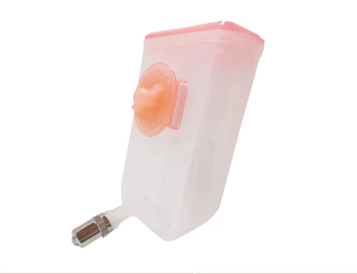 V278-BP289-PET-BOTTLE-PINK-65266-00 YES4PETS Pet Hanging Water Bottle No Drip Water Dispenser Rabbit Dog Cat Drinking Bottle-Pink - Image 1