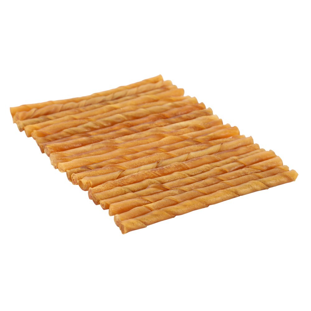 V278-UN6770-69463-00 6 x Bags Natural Beef Rawide Bones Stick Chews Long Lasting Dog Treat Adult Puppy Food - Image 1