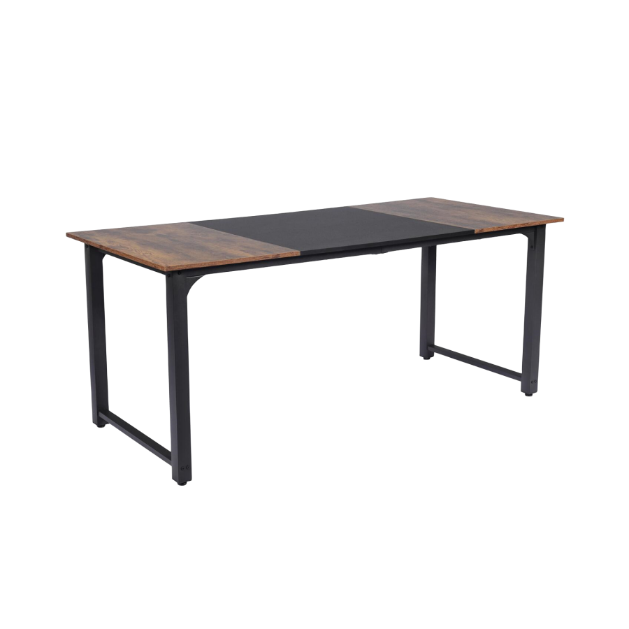 V278-WORKING-DESK-180-70635-00 YES4HOMES Computer Desk, Sturdy Home Office Gaming Desk for Laptop, Meeting Writing Table, Multipurpose Workstation - Image 1