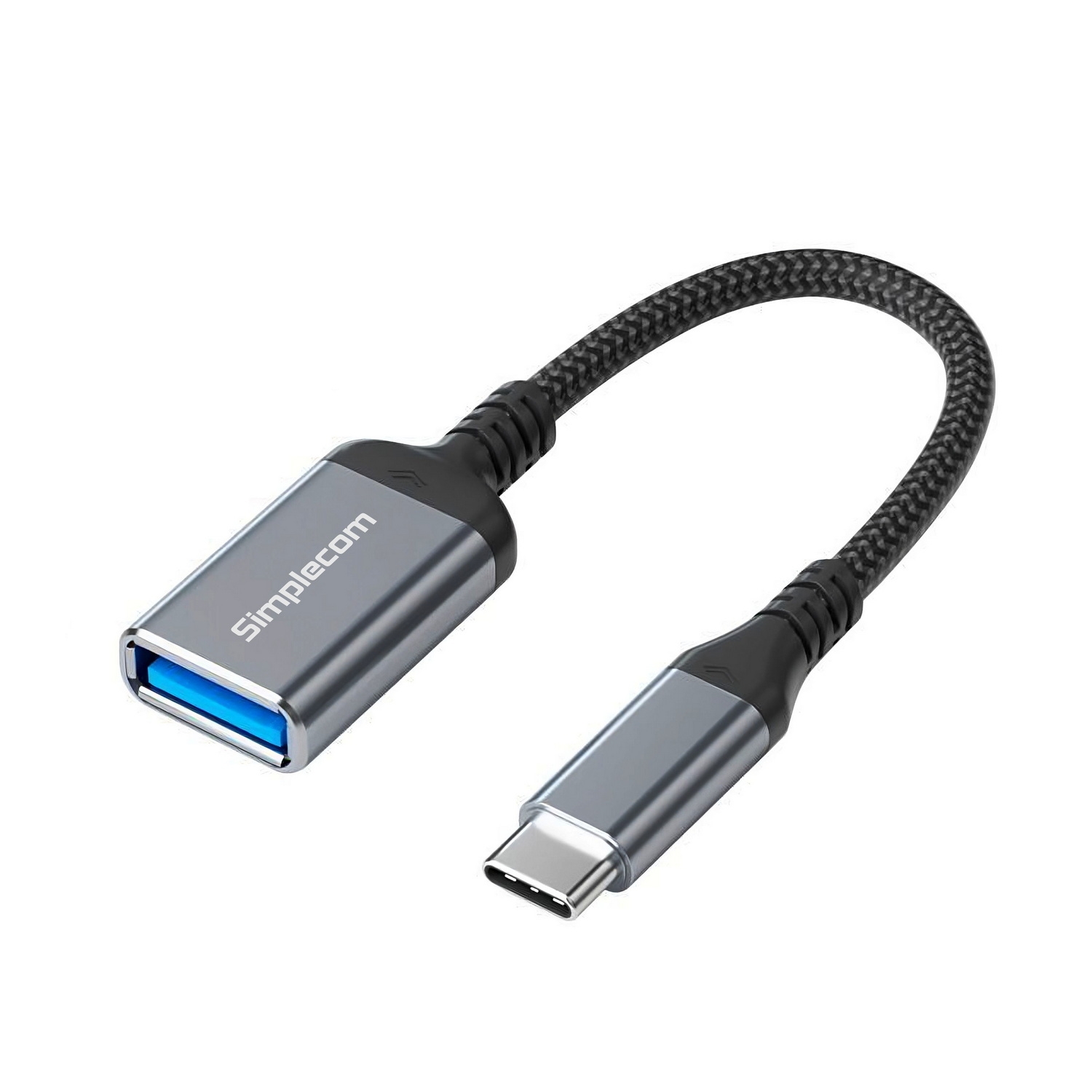 V28-CA131-ca131_1-00 Simplecom CA131 USB-C Male to USB-A Female USB 3.0 OTG Adapter Cable - Image 1