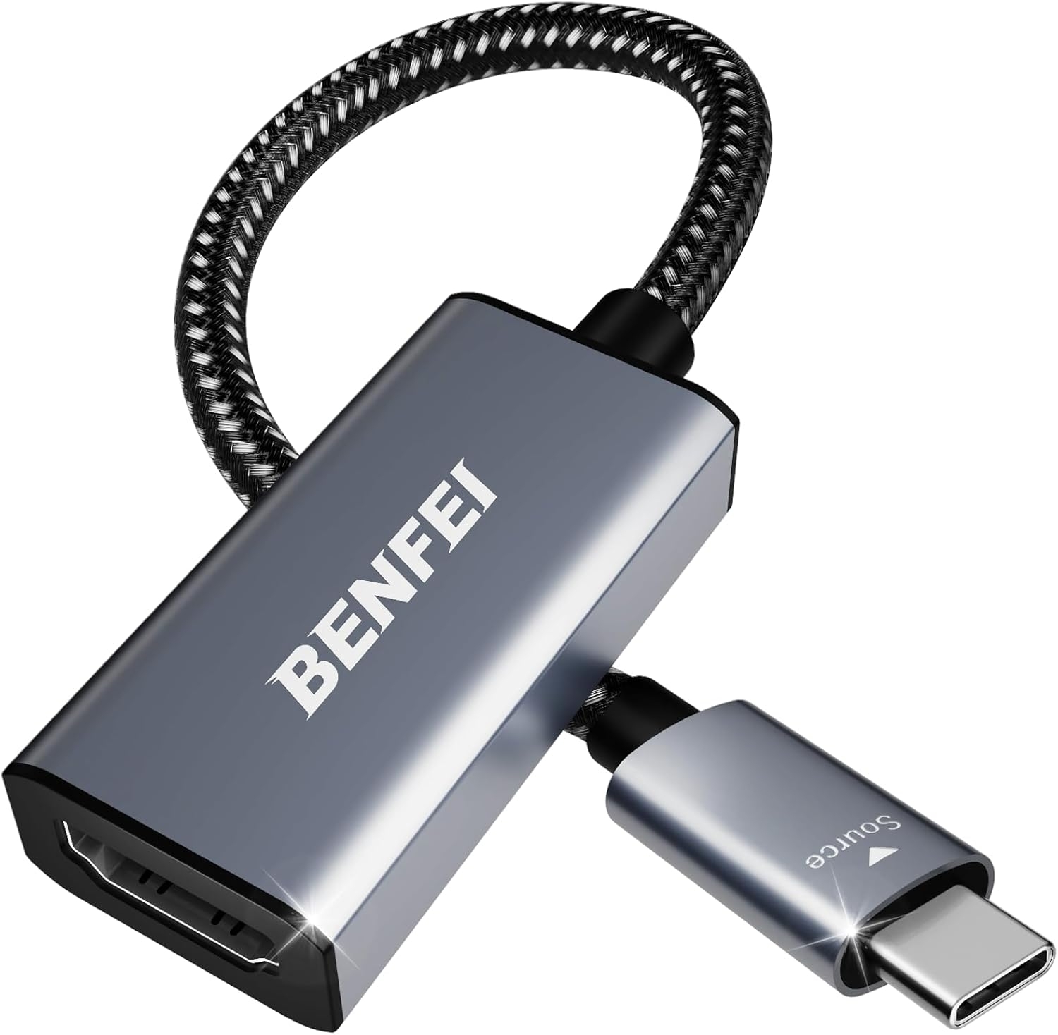 V28-ELEBEN318GY-202502281152-00 BENFEI USB C to HDMI Adapter - Image 1