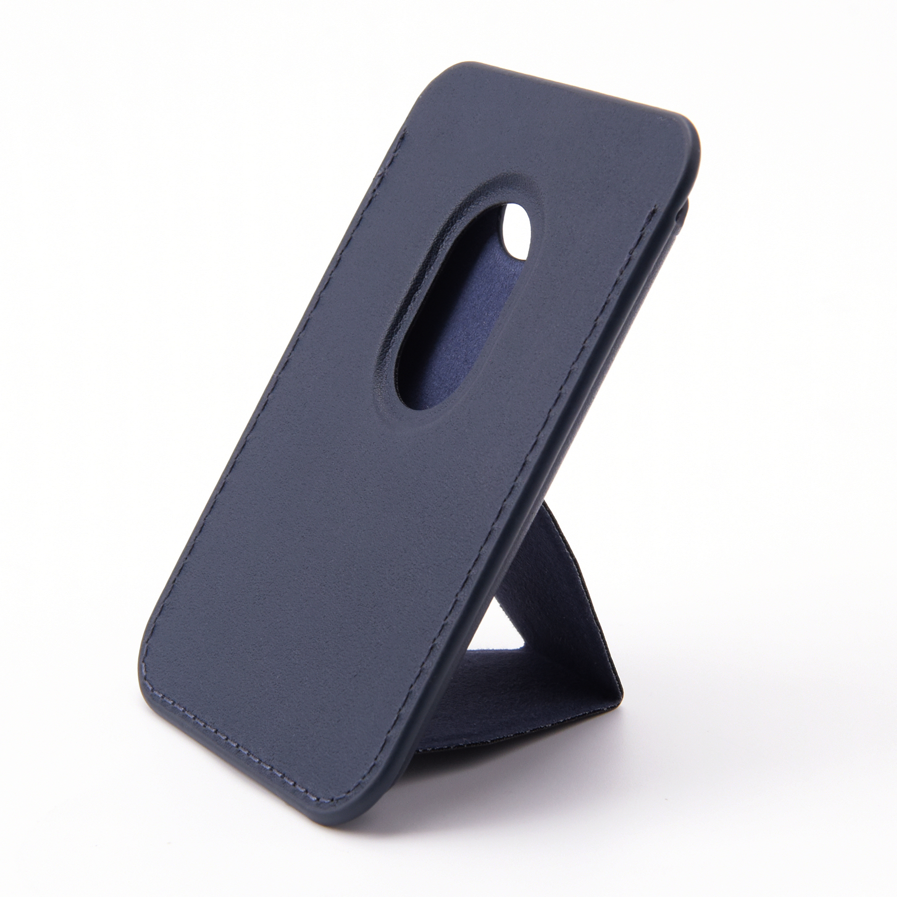 V28-ELECHOPC0003DBE-66503-00 CHOETECH PC0003-DBE Magnetic Card Holder for iPhone 12/13/14 (Blue) - Image 1