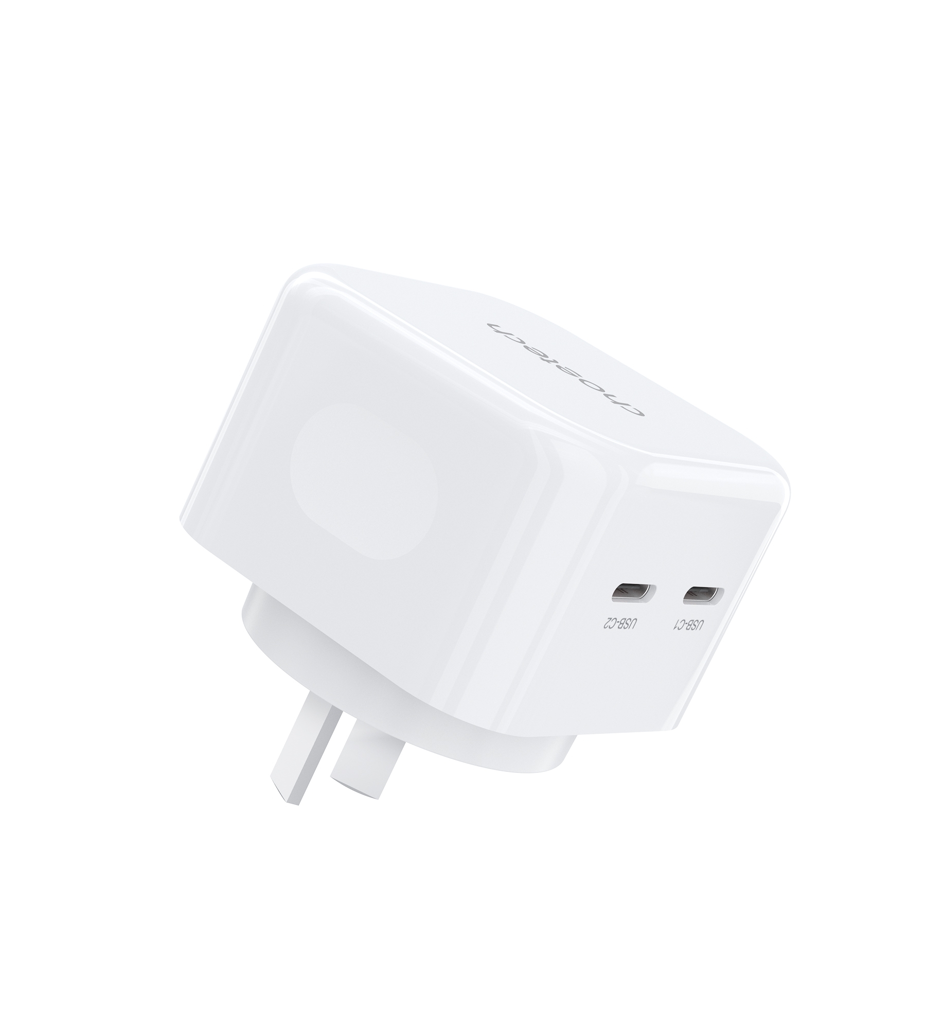 V28-ELECHOQ5008-elechoq5008-1-00 CHOETECH Q5008 PD 35W Dual USB-C Charger - Image 1