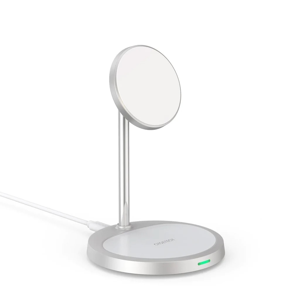 V28-ELECHOT581F-61538-00 CHOETECH T581-F MagSafe iPhone Magnetic Wireless Charger Stand - Image 1