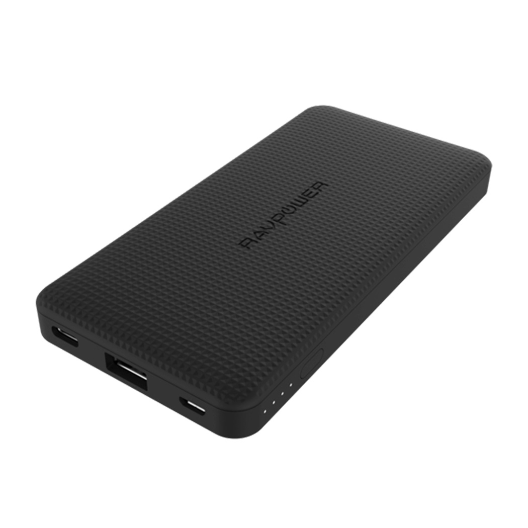 V28-ELERAVPB094_eleravpb094_1 Ravpower RP-PB094 Super Slim Powerbank 10000mAh, PD 18w, QC3.0 - Image 1