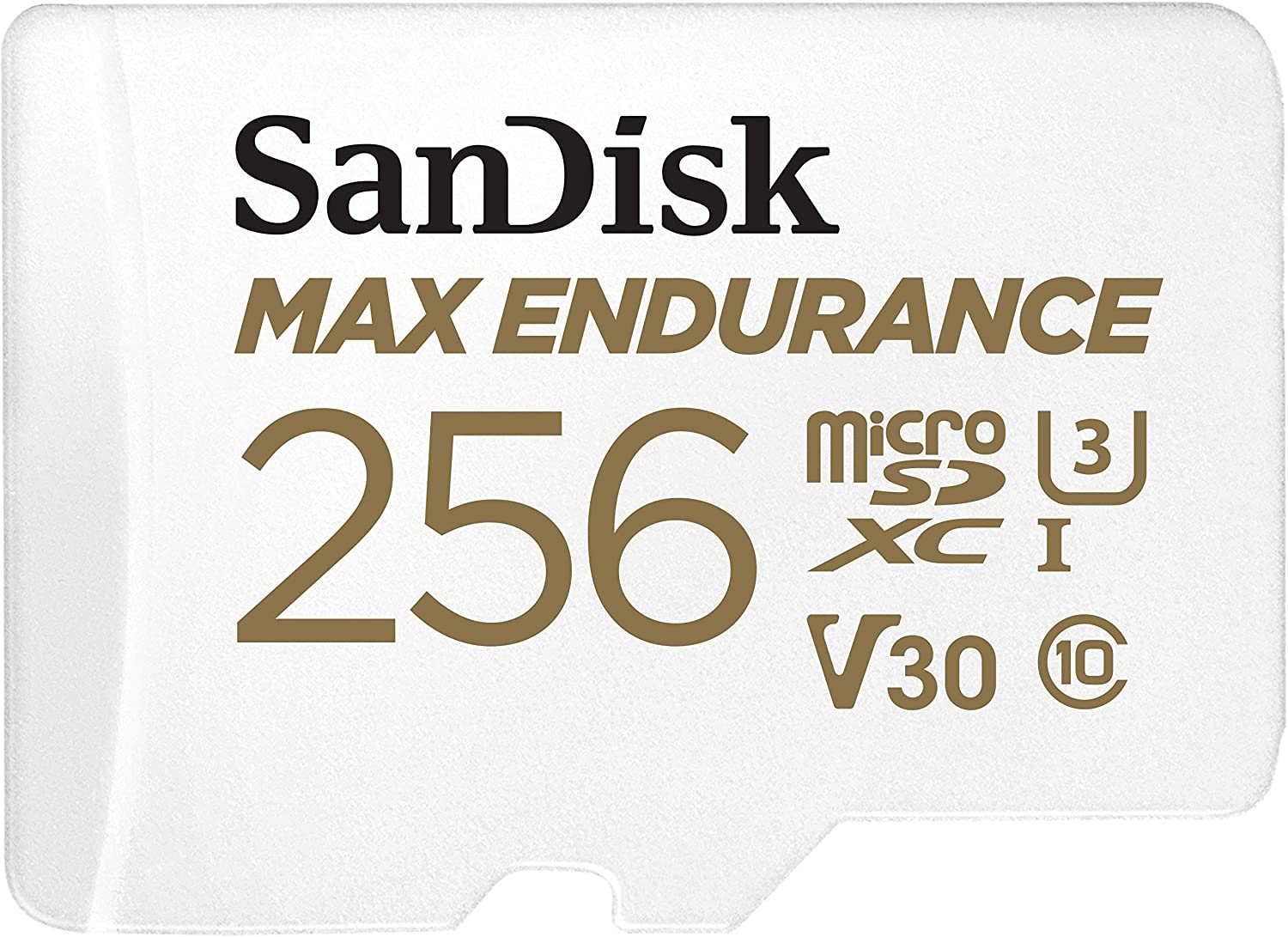V28-FFCSAN256GQQVR-01_9 Sandisk Max Endurance Microsdxc Card SQQVR 256G (120 000 HRS) UHS-I C10 U3 V30 100MB/S R 40MB/S W SD Adaptor SDSQQVR-256G-GN6IA - Image 1