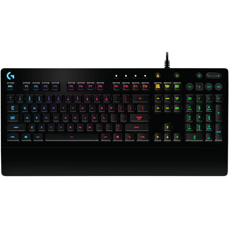 V28-LOGKEYG213-01_3_35 Logitech G213 Prodigy RGB Gaming Keyboard (920-008096) - Image 1