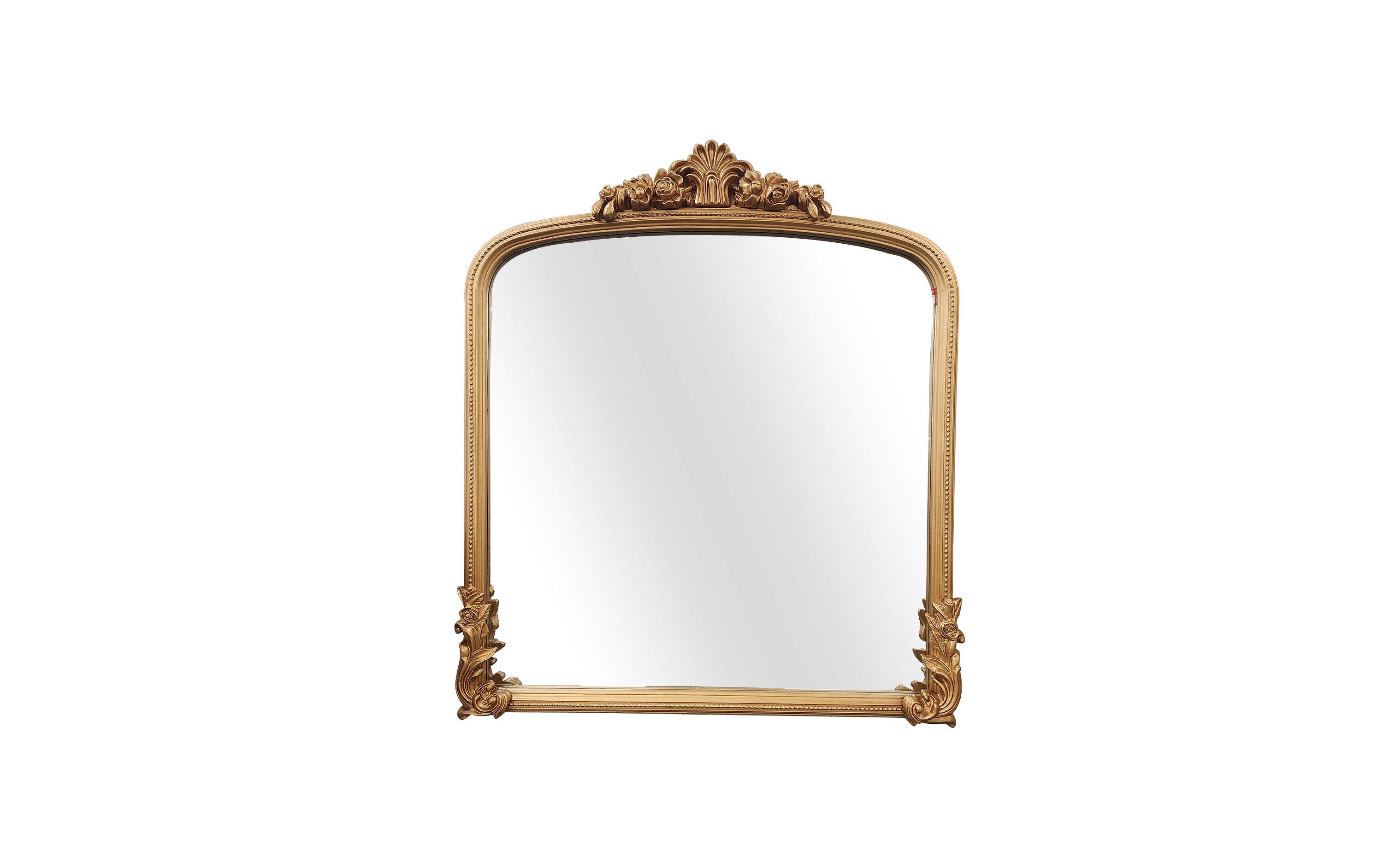 V292-M-CATH-S-GOLD-195535-00 Catherine Lux Gold Mirror - 98cm x 108cm - Image 1
