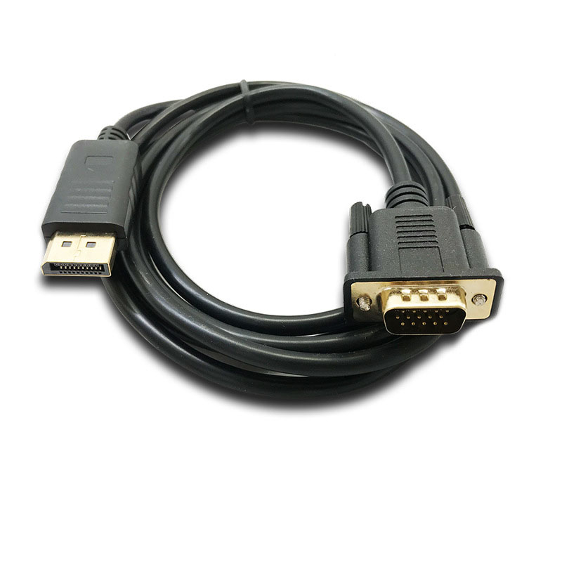 V324-18-DPVGA-91184-00 1.8M Display Port DP Male To VGA/M Cable Converter Connector Adaptor - Image 1