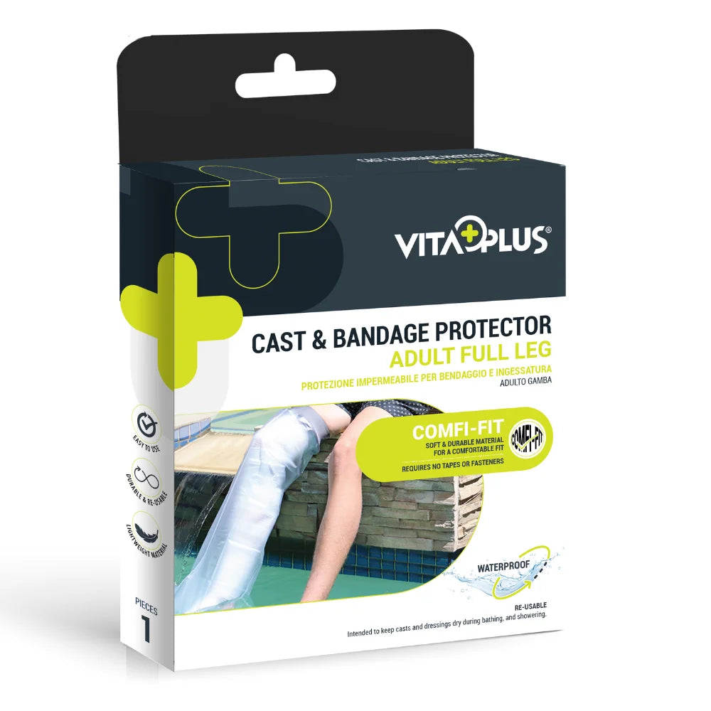 V346-VP65555-202505221432-00 VitaPlus Cast Protector – Comfi-Fit – Adult Full or Lower Leg - Full Leg - Image 1