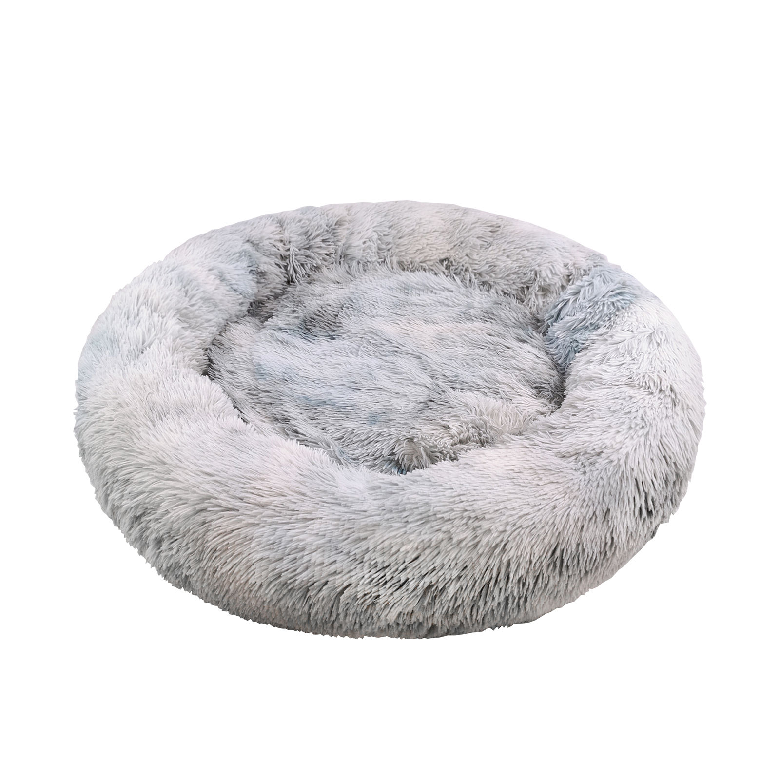 V360-PTDB0013-GG-L-81488-00 Pawfriends Dog Cat Pet Calming Bed Washable ZIPPER Cover Warm Soft Plush Round Sleeping 100 - Image 1