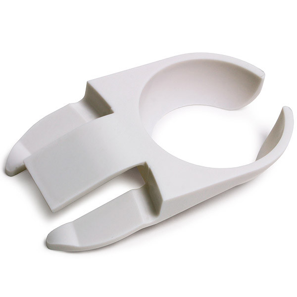 V382-10XBUFFETCLIPS-65353-00 10 Pack Of 75mm White Wine Glass Dinner Lunch Plate Clip Holder - Stand Up Buffet Party - Promotion Merchandise Gift - Image 1