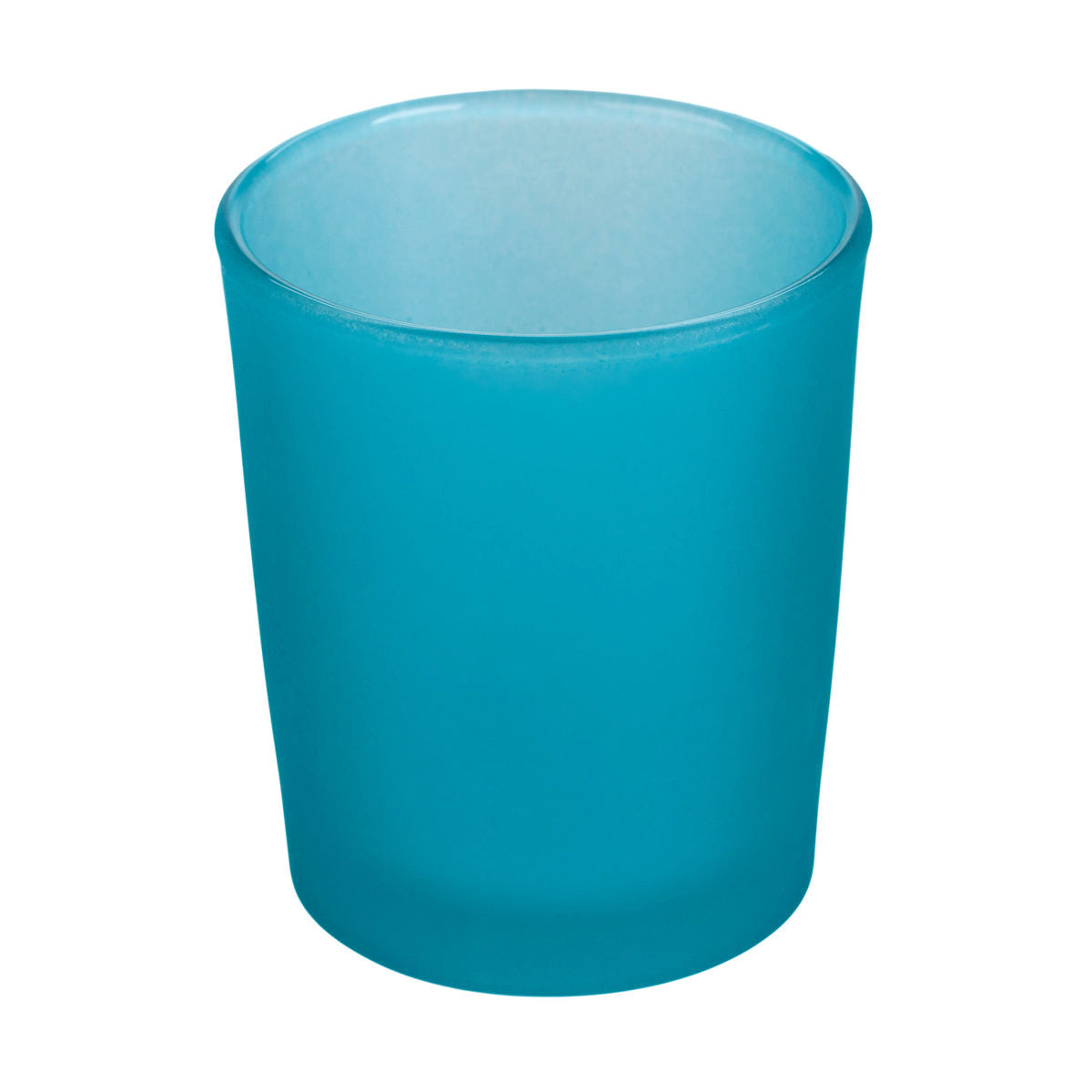 V382-TURQFHX20-202503120959-00 20 Pack Turquoise Frosted Glass Votive Tealight Candle Holders House Party Centerpiece Xmas Wedding Decor Glass Candlestick Party Decorations Bridal Baby Shower Event - Image 1