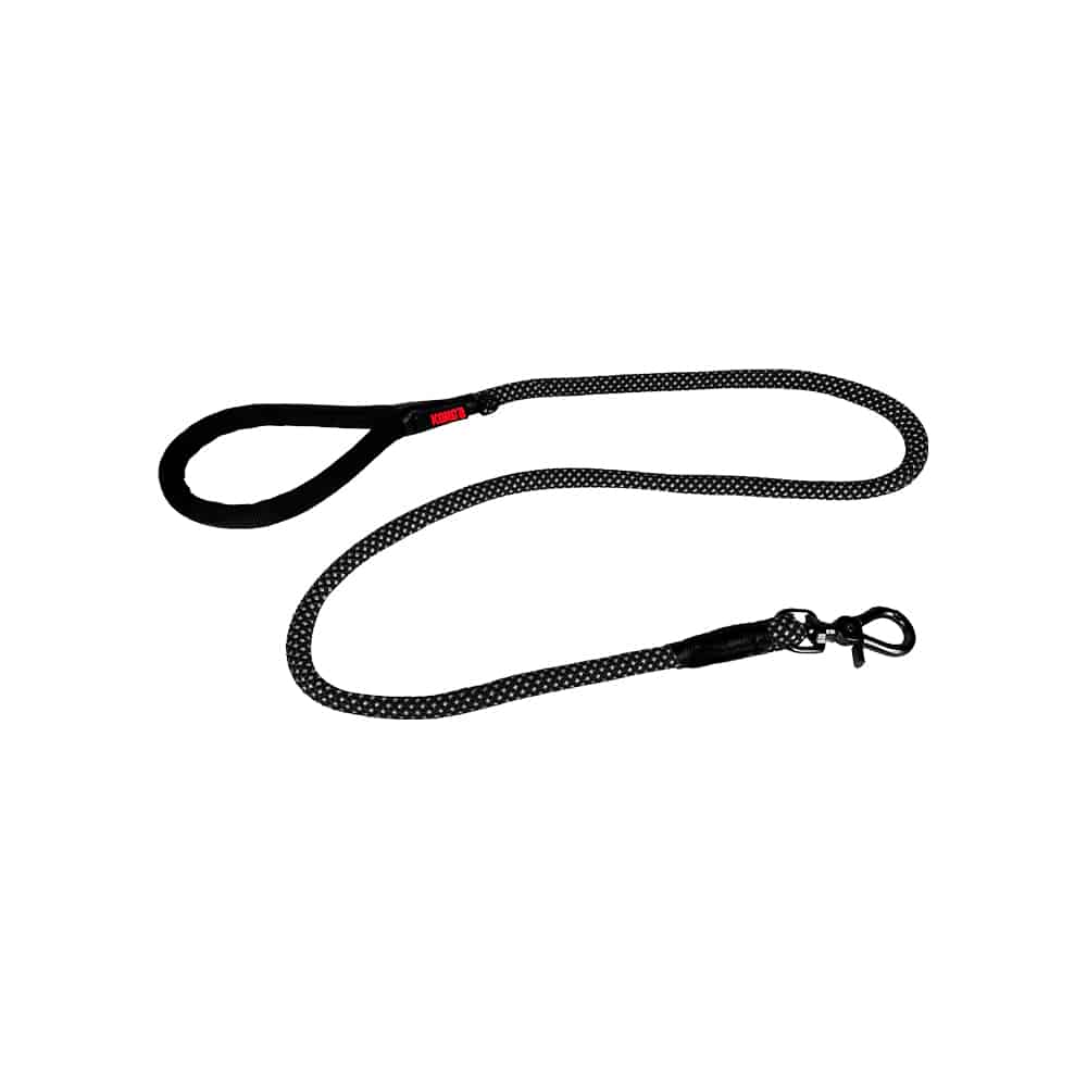 V390-KRLMBK-185371-00 KONG Rope Black Leashes Medium - Image 1