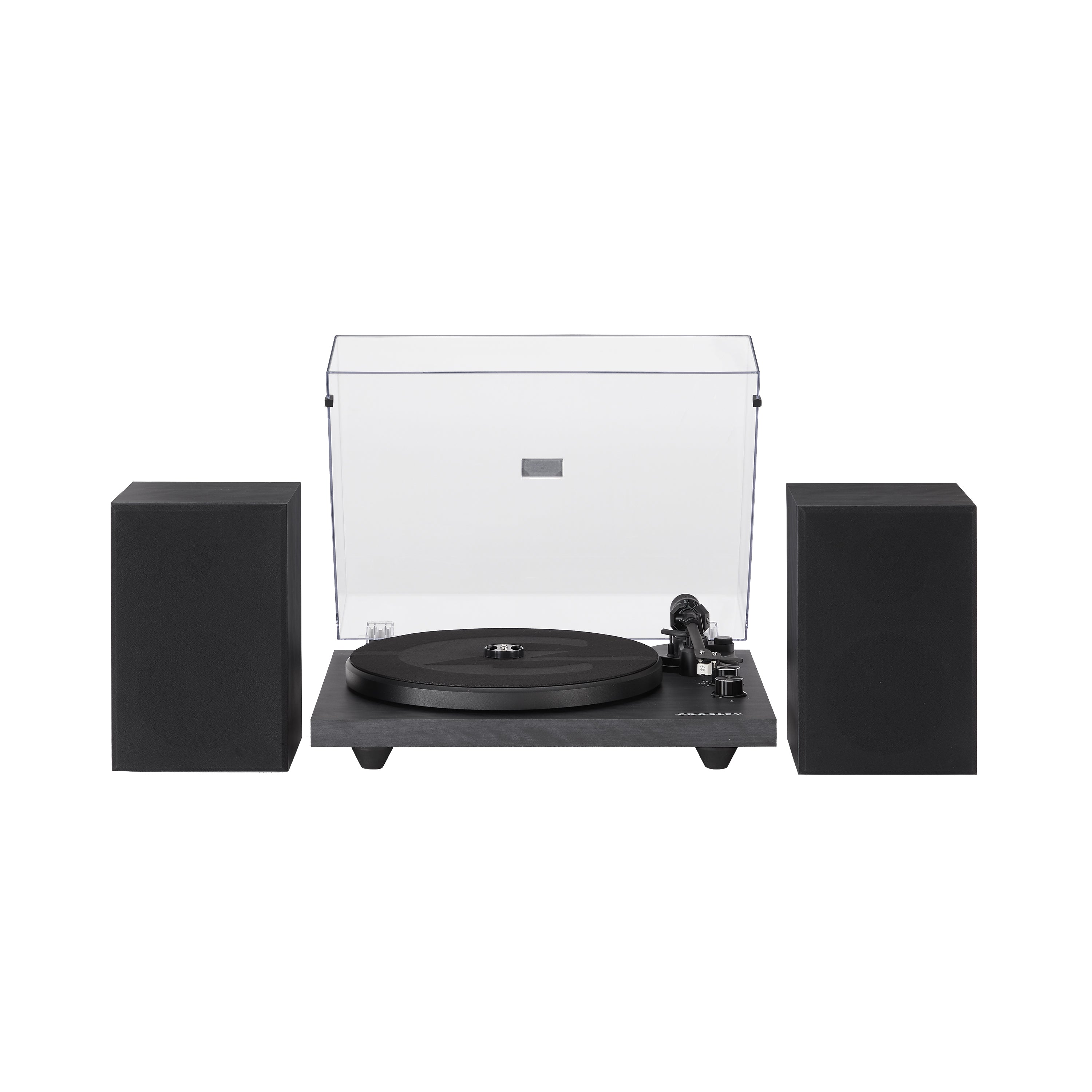 V398-CRC62C-BK4-202506101850-00 Crosley C62 Shelf System - Black - Image 1