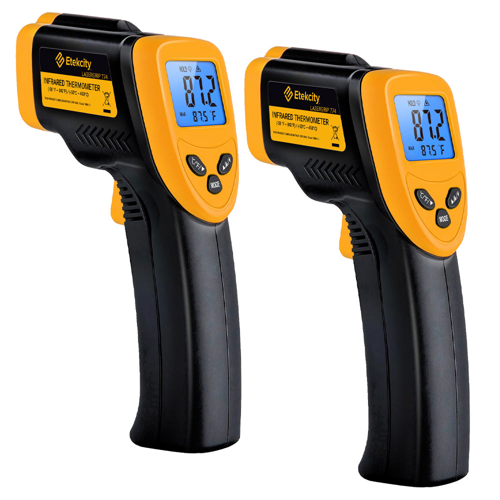 V398-EK774-2P-202506101845-00 Etekcity Infrared Thermometer 774-2 Pack - Image 1