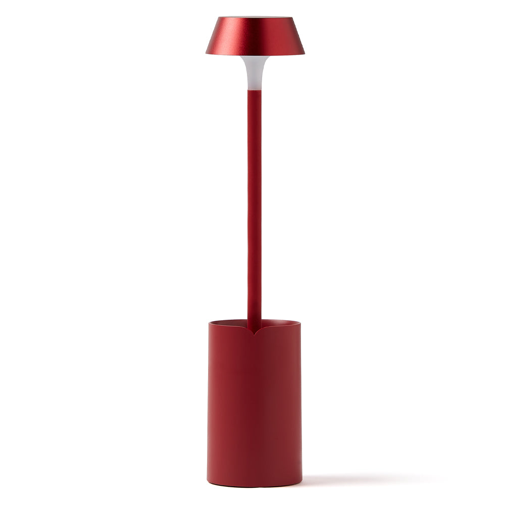 V398-LD-LH99DR-202505081820-00 Lexon Mimi Flexible LED Lamp - Dark Red - Image 1