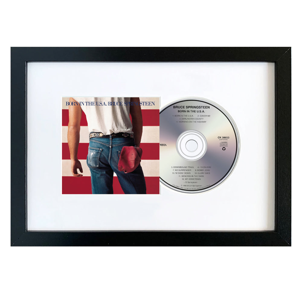 V398-SM-88875098792-FD-202504111803-00 Bruce Springsteen-Born In The U.S.A. (2014 Remaster) CD Framed Album Art - Image 1