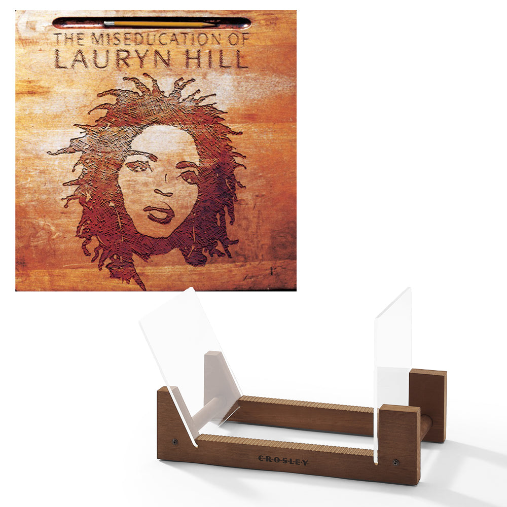 V398-SM-88875194221-BS-202507031235-00 Lauryn Hill The Miseducation Of Lauryn Hill Vinyl Album & Crosley Record Storage Display Stand - Image 1