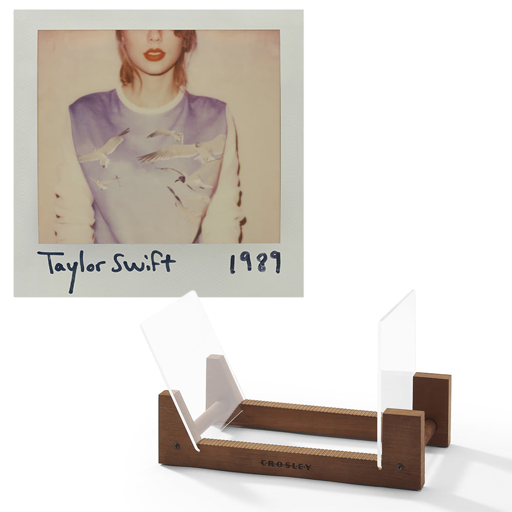 V398-UM-4709268-BS-202504111032-00 Taylor Swift 1989 - Double Vinyl Album & Crosley Record Storage Display Stand - Image 1