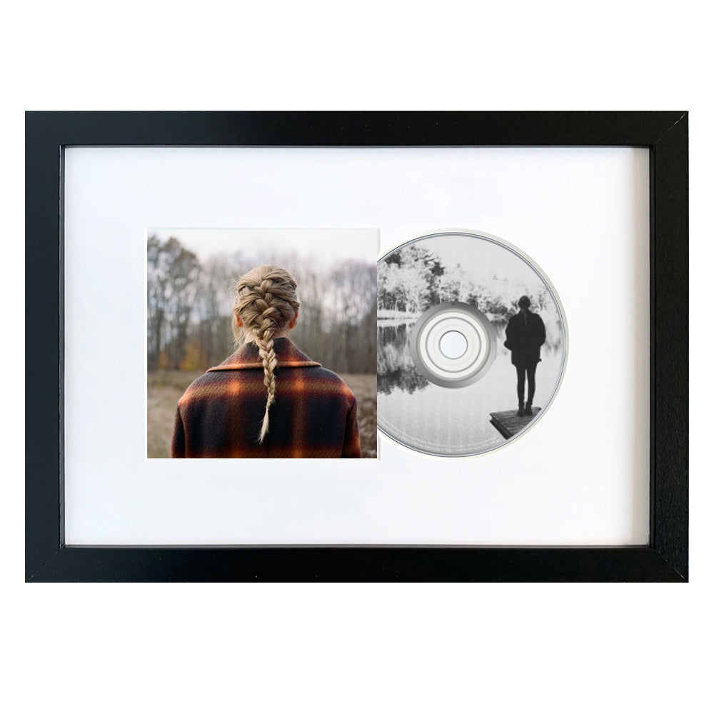 V398-UM-B003340502-FD-202503281935-00 Taylor Swift - Evermore - CD Framed Album Art - Image 1