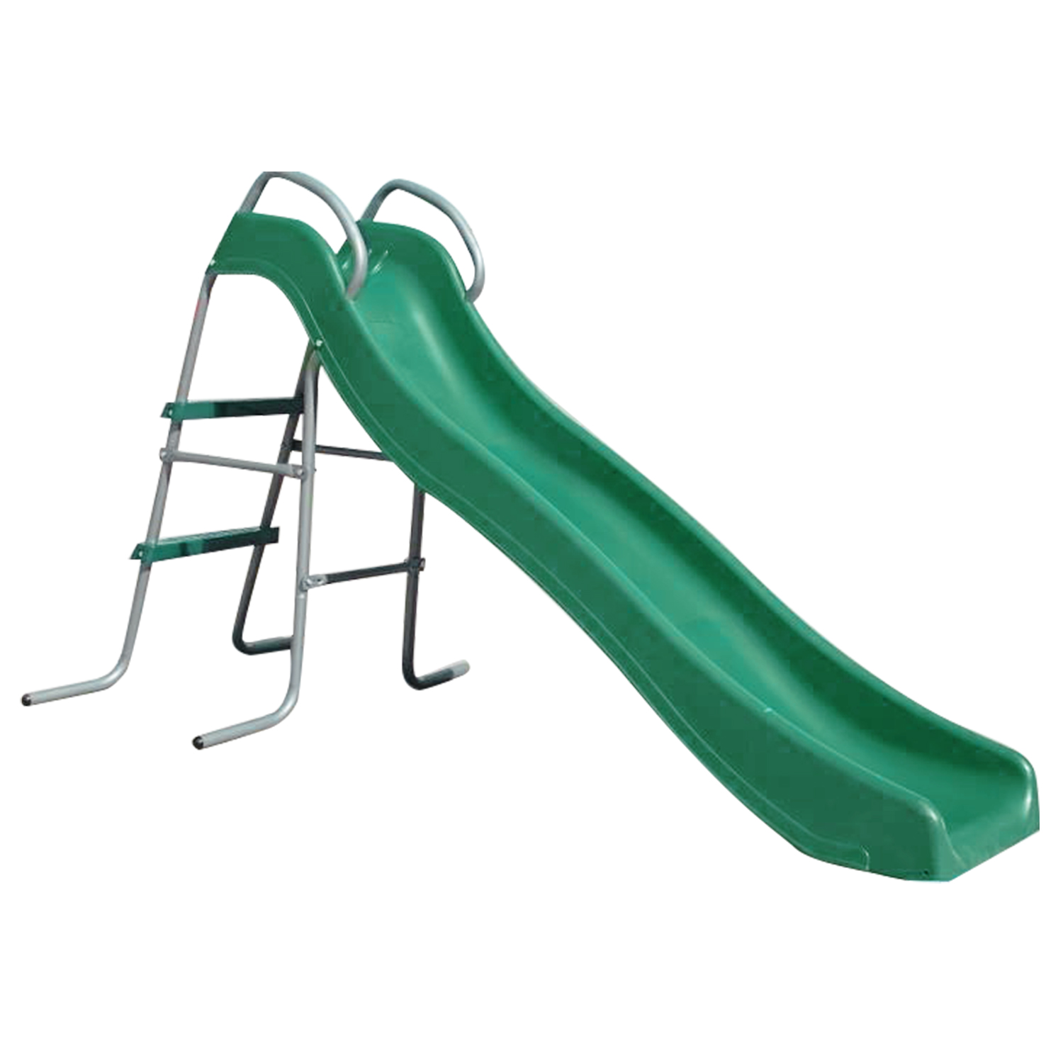 V420-SLIDESLIPPERY3-SET-86994-00 Lifespan Kids Slippery Slide 3 - Green Slide - Image 1