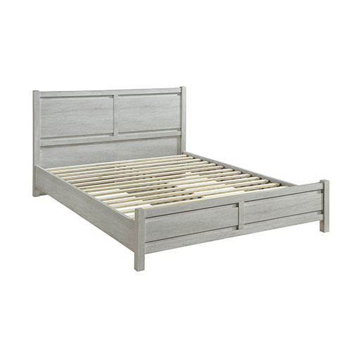 V43-BED-CELQWA-02_6_5 Queen Size Bed Frame Natural Wood like MDF in Oak Colour - Image 1