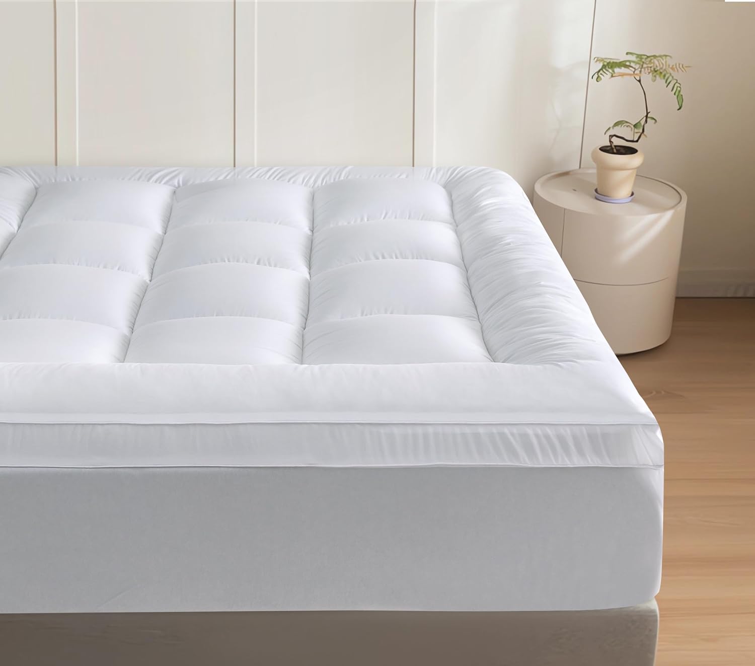 V439-DTOPPER1000-191287-00 Luxurious Extra Thick 1000GSM Mattress Topper-King size - Image 1