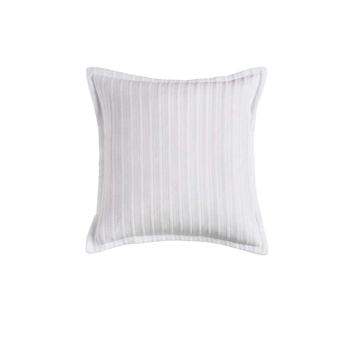 V442-BCA-CUSHION-EVORA-WHITE-SQ-202689-00 Bianca Evora White Square Filled Cushion - Image 1