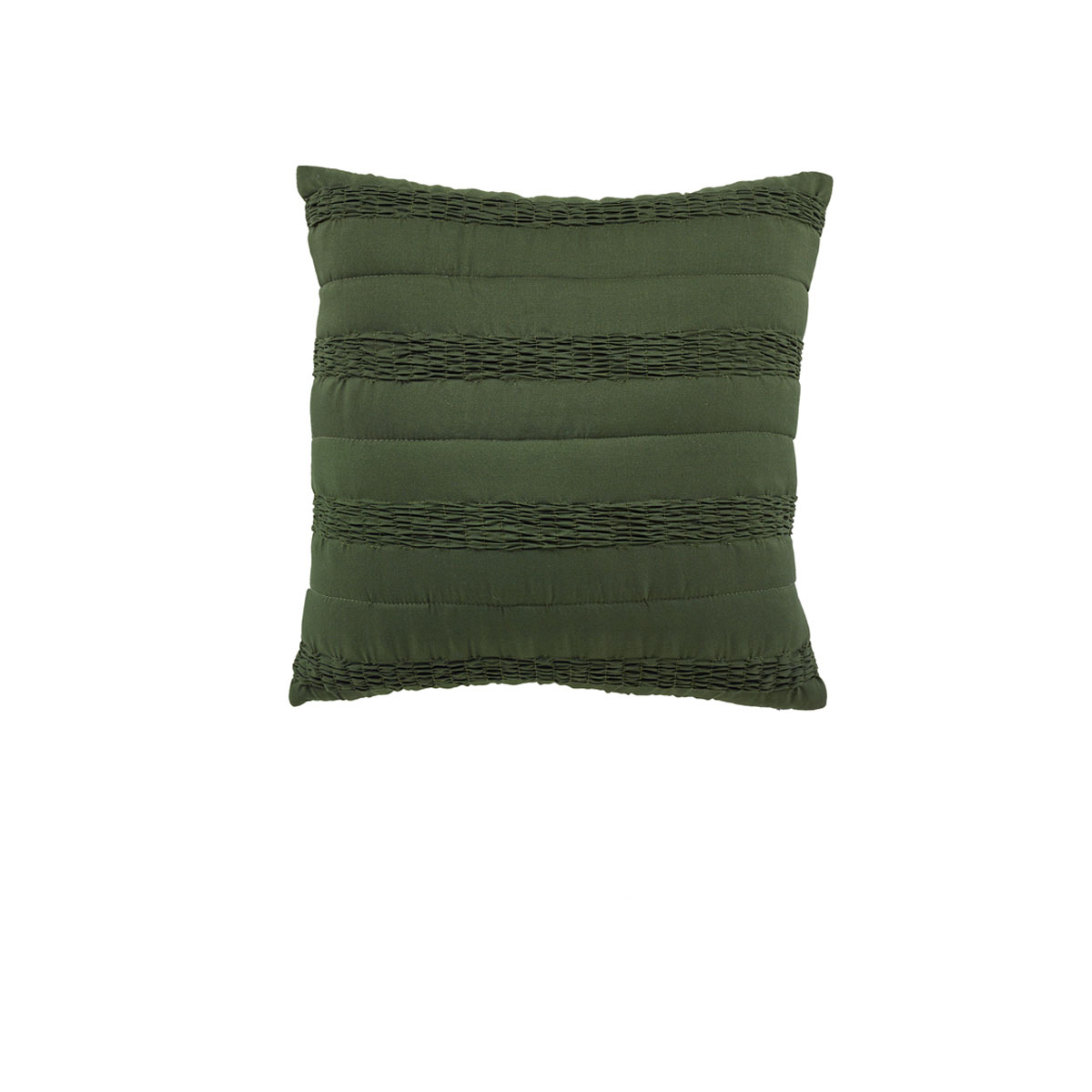 V442-BCA-CUSHION-VIENNA-GREEN-SQ-158701-00 Bianca Vienna Green Coordinate Square Filled Cushion - Image 1