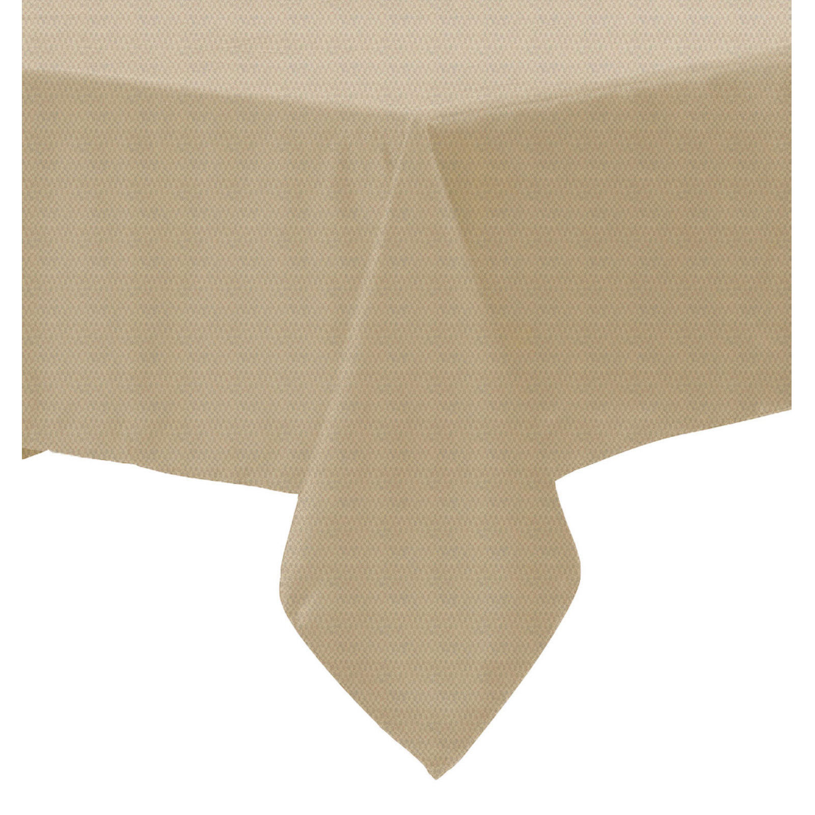 V442-GNA-TABLEC-POLYCOTTON180-LATTE-RD-141661-00 Polyester Cotton Tablecloth Latte 180 cm Round - Image 1