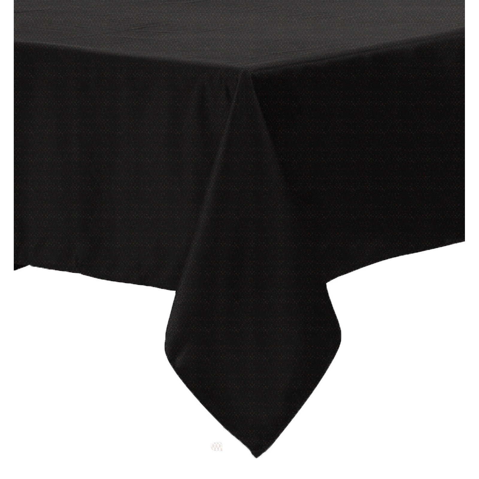 V442-GNA-TABLEC-POLYCOTTON270-BLACK-RE-143865-00 Polyester Cotton Tablecloth Black 160 x 270 cm - Image 1