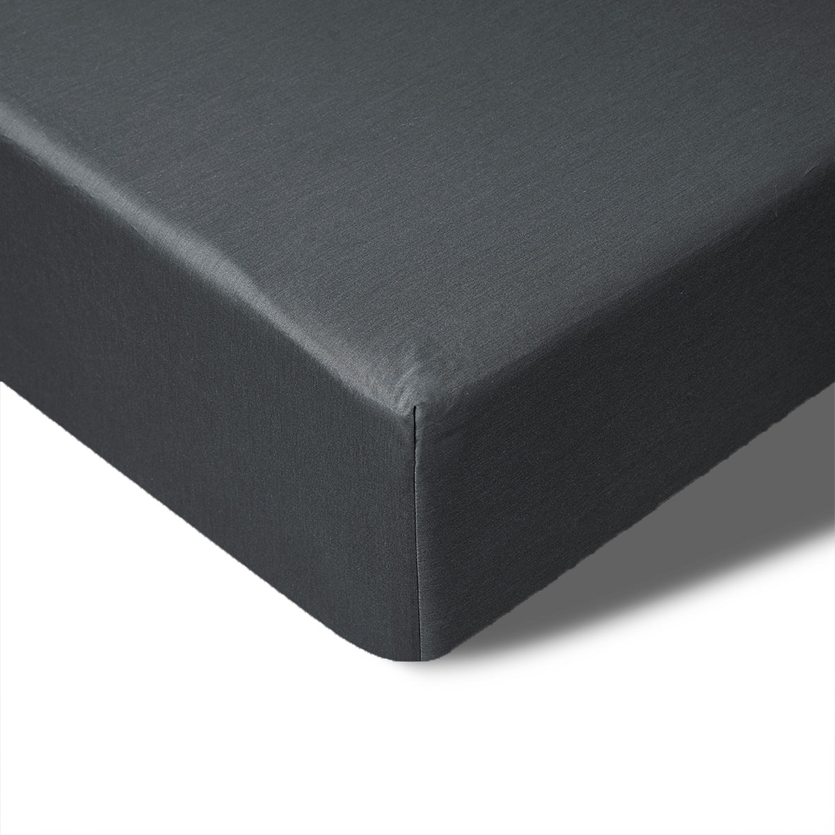 V442-HIN-FITTEDS-BAMBOOCOTTON40CM-CHARCOAL-KI-190199-00 Accessorize 400TC Charcoal Bamboo Cotton Fitted Sheet 40cm Wall King - Image 1