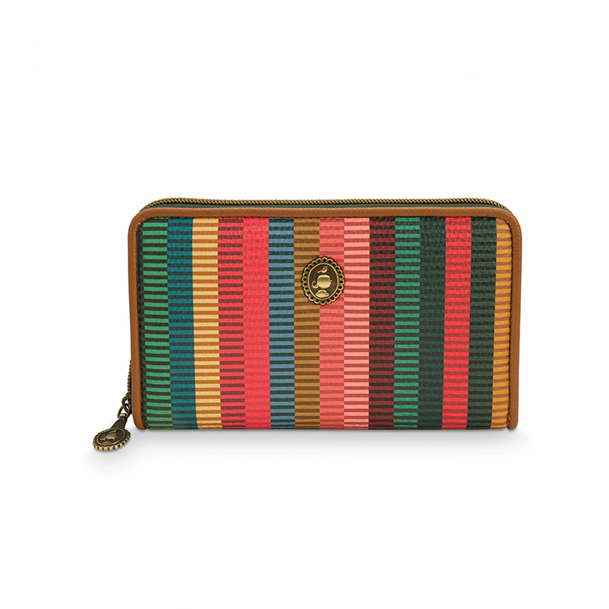 V442-HIN-MISC-WALLETJACQUARDSTRIPE-MULTI-RE-82788-00 PIP Studio Jacquard Stripe Multi Oblong Wallet - Image 1