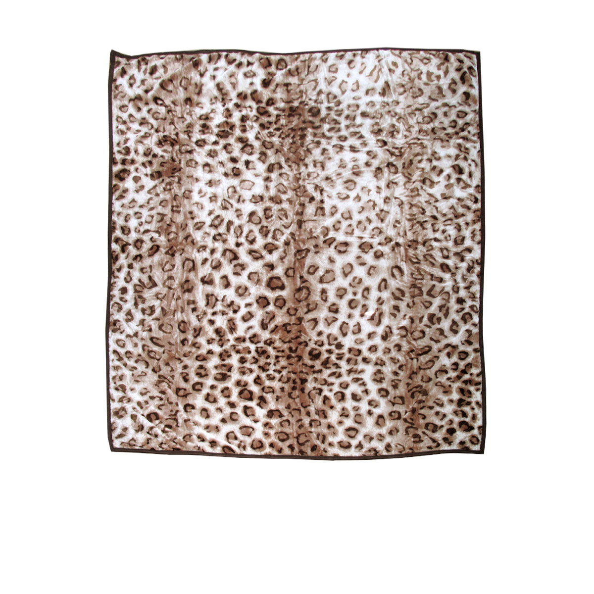 V442-YTL-BLANKET-750GSMLEOPARD-BROWN-QS-202502260931-00 750gsm 3.5kg Double Layer Animal Print Faux Mink Blanket Queen 200x240 cm Brown Leopard - Image 1