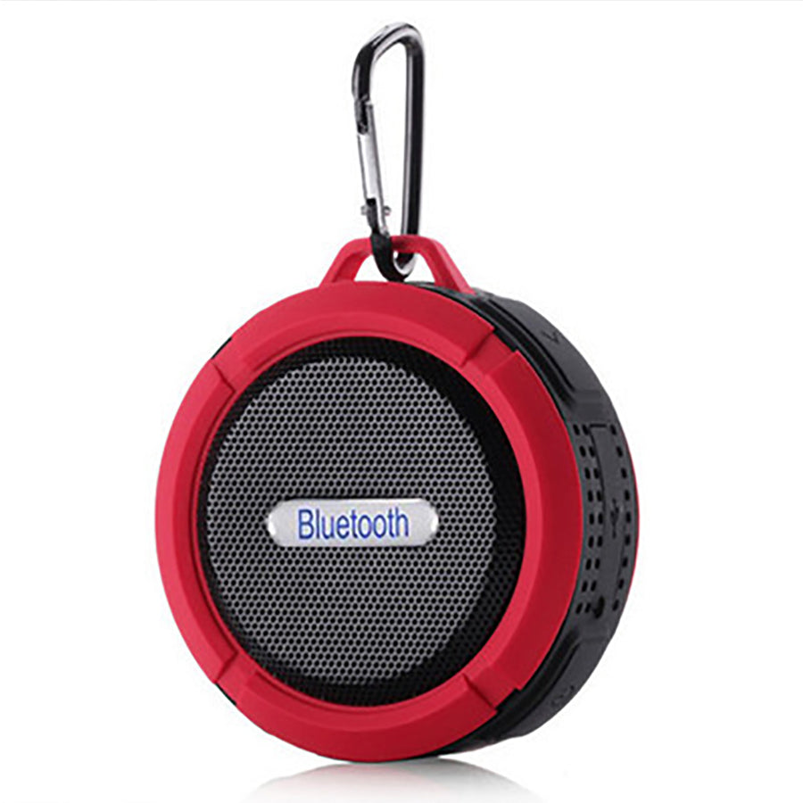 V462-TO-25-02-97356-00 Portable Waterproof Wireless Mini Bluetooth Music Speaker (Red) - Image 1
